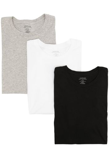 Calvin Klein Set di 3 T-shirt girocollo - Nero