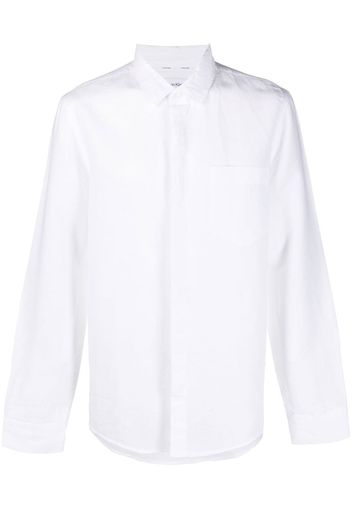 Calvin Klein long-sleeve pocket shirt - Bianco