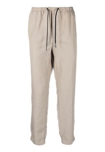 Calvin Klein drawstring-fastening waist trousers - Toni neutri