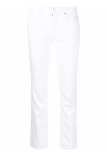 Calvin Klein low-rise straight-leg trousers - Bianco