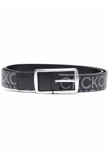 Calvin Klein Reversible logo-print belt - Nero