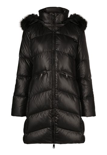 Calvin Klein Essential hooded coat - Nero