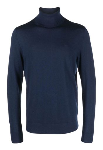 Calvin Klein Superior logo-embroidered jumper - Blu