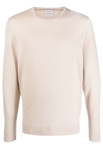 Calvin Klein fine-knit wool jumper - Toni neutri