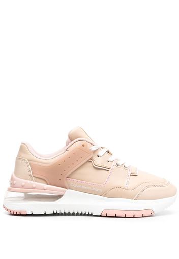 Calvin Klein Runner leather sneakers - Rosa