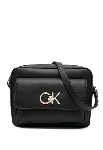 Calvin Klein logo-plaque camera bag - Nero