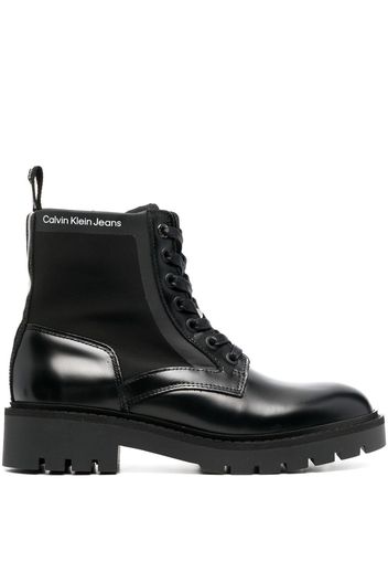 Calvin Klein military ankle boots - Nero