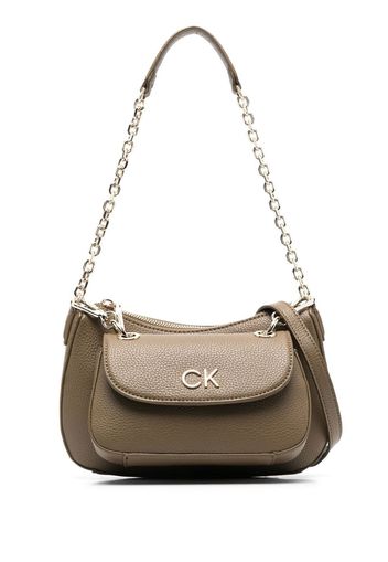 Calvin Klein detachable-purse shoulder bag - Verde