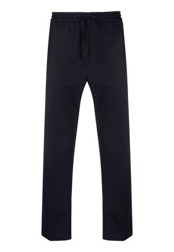 Calvin Klein Pantaloni dritti con coulisse - Blu