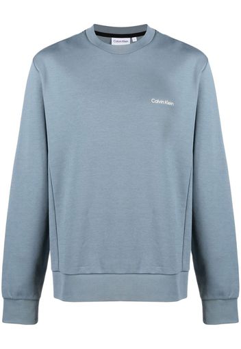 Calvin Klein micro-logo repreve sweatshirt - Blu