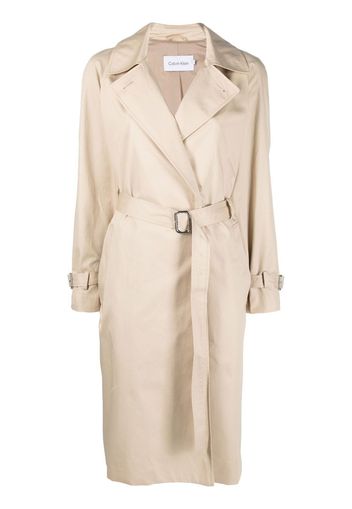 Calvin Klein Trench con cintura - Toni neutri