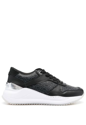 Calvin Klein panelled low-top sneakers - Nero