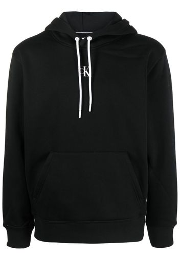 Calvin Klein logo-print hoodie - Nero