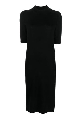 Calvin Klein Essential wool midi dress - Nero