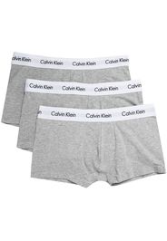 Calvin Klein logo-tape elasticated-waistband boxers - Grigio