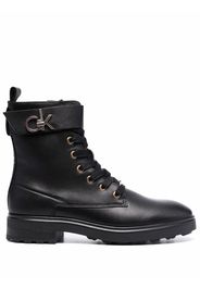 Calvin Klein Cleat biker boots - Nero