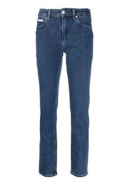 Calvin Klein mid-rise slim-fit jeans - Blu