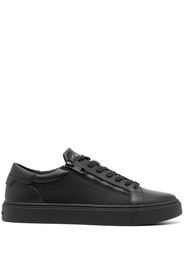 Calvin Klein zip-up leather sneakers - Nero