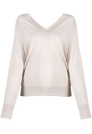 Calvin Klein V-neck wool jumper - Toni neutri