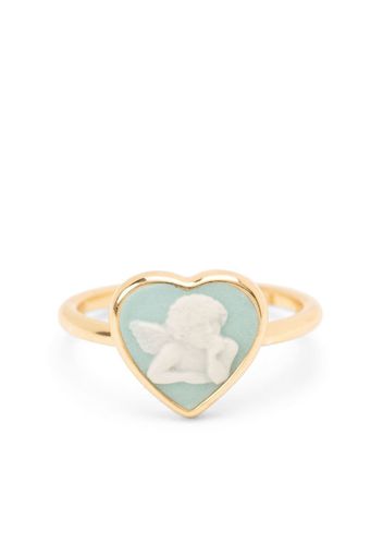 Cameo & Beyond Anello con cuore Cherub - Oro