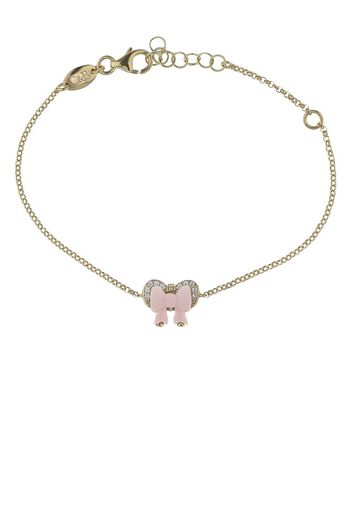 Cameo & Beyond ribbon-charm chain bracelet - Oro