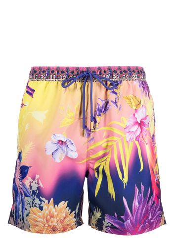 Camilla ombré-effect swim shorts - Giallo