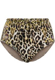 leopard print bikini bottoms