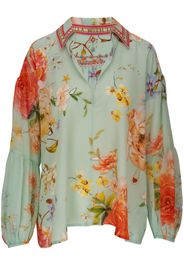 Camilla Blusa a fiori - Multicolore