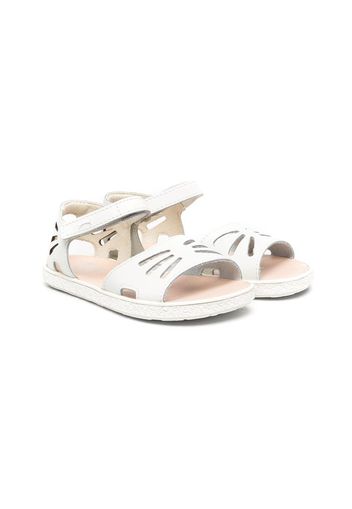 Camper Kids cut-out detail sandals - Bianco