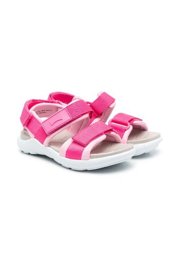 Camper Kids Wous touch strap sandals - Rosa