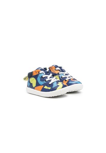 Camper Kids Twins abstract-print sneakers - Blu