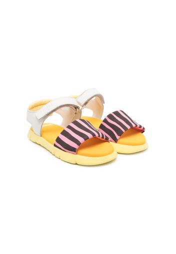 Camper Kids Oruga leather sandals - Giallo