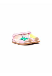 Camper Kids Sandali con applicazione Twins - Rosa