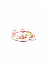 Camper Kids Sandali a fiori Twins - Rosa