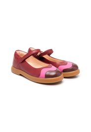 Camper Kids Ballerine con design colour-block - Rosso