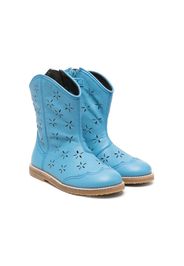 Camper Kids Savina perforated ankle boots - Blu