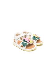 Camper Kids Sandali con applicazioni Bicho - Bianco