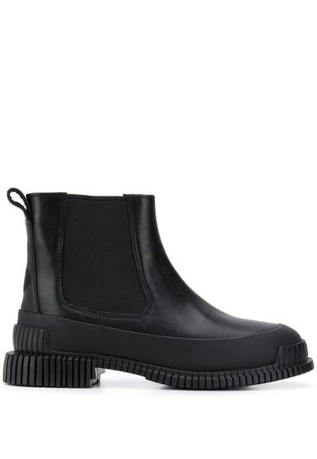 ribbed-sole ankle boots