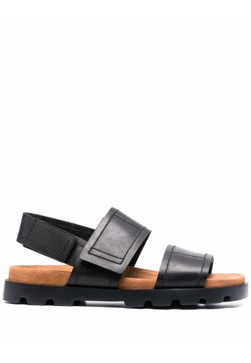 Camper Sandali Brutus in pelle - Nero