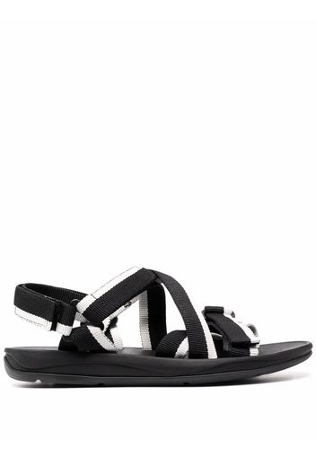 Camper Sandali Match con strappo - Nero