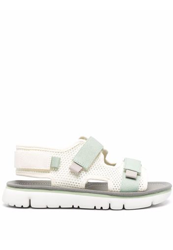 Camper Oruga touch-strap sandals - Bianco