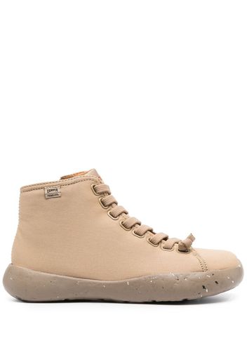 Camper side zip-fastening high-top sneakers - Toni neutri