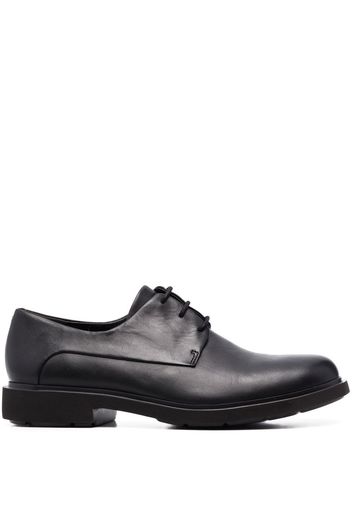 Camper front lace-up fastening shoes - Nero