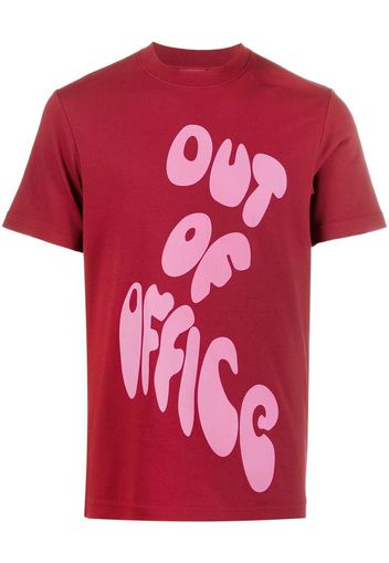 Camper T-shirt Out Of Office - Rosso