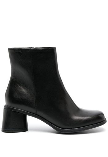 Camper Kiara ankle leather boots - Nero