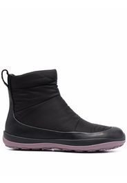 Camper ankle side-zipped boots - Nero