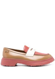 Camper Mocassini Walden Twins con design color-block - Marrone