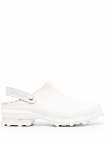 CamperLab Traktori leather clogs - Bianco