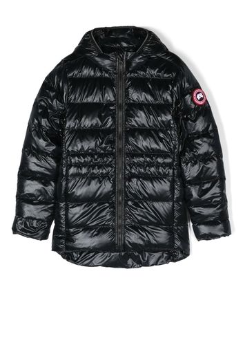 Canada Goose Kids TEEN Crofton padded coat - Nero