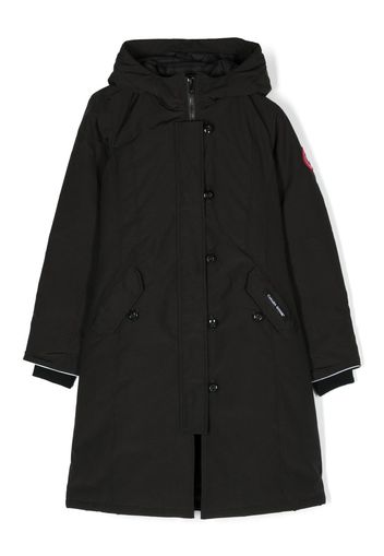 Canada Goose Kids Brittania hooded parka - Nero